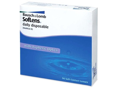 Bausch & Lomb, SofLens Daily Disposable (90 Linsen), 