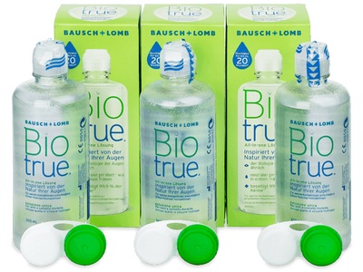 Bausch & Lomb, Biotrue 3 x 300 ml, 