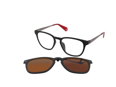 Polaroid, Polaroid PLD 6080/G/S OIT, Polaroid Sonnenbrillen PLD 6080/G/CS With Clip-On Polarized OIT/OZ
