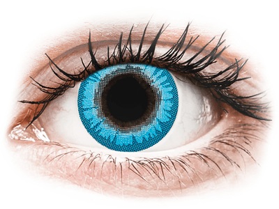 Gelflex, CRAZY LENS - White Walker - Tageslinsen mit Stärke (2 Linsen), 