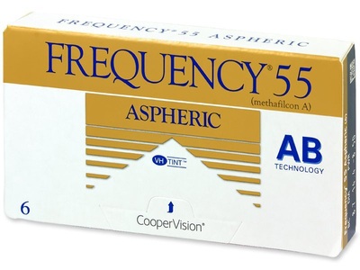 CooperVision, Frequency 55 Aspheric (6 Stk.), 