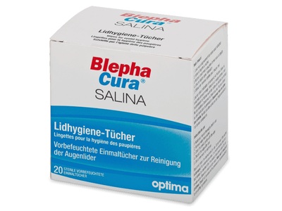 OPTIMA Pharmazeutische GmbH, BlephaCura® Salina Lidhygiene-Tücher, BlephaCura® Salina Lid-Tücher