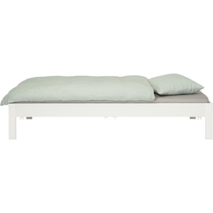 Manis-h, Bett Couch weiß, 90x200cm Huxie Manis-h, Kinderbett Iver Weiss MDF 90 x 200 cm