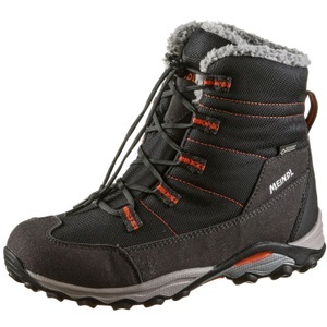 Meindl, MEINDL Stiefel Kinder, Meindl Wanderschuh »Meindl Yolup Junior schwarz/orange« GORE-TEX® ? Winddicht, wasserdicht und atmungsaktiv