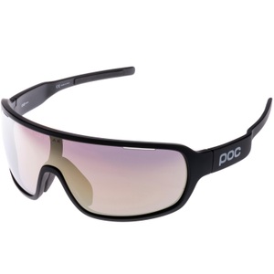 Poc, POC Do Blade Sportbrille, POC Do Blade Sportbrille - Uranium Black/Clarity Road/ Gold Mirror Cat 3 (Farbe: Violet/Gold Mirror)