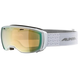 Alpina, Alpina Skibrille ESTETICA HM - Pearlwhite Mirror Orange, Alpina Skibrille ESTETICA Q-Lite - Pearlwhite Mirror Orange S2