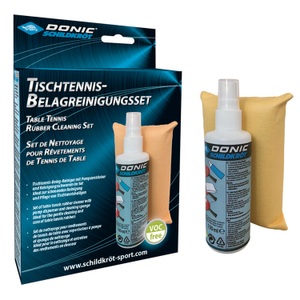 Donic-Schildkröt, Donic-Schildkröt BELAGREINIGUNGSSET Tischtennis Set, DONIC Schildkröt Tischtennis-Reinigungsset