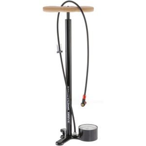 Lezyne, Lezyne Steel Floor Drive Fahrradpumpe, Lezyne Steel Floor Drive - Fahrradpumpe Gloss Black One Size