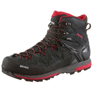 Meindl, MEINDL Tonale Wanderschuhe Herren, MEINDL - Wanderschuhe Tonale GTX, 43, Schwarz / Rot