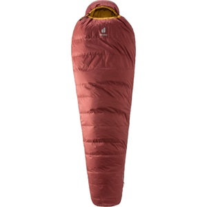 Deuter, Deuter Astro 300 Schlafsack (Rot), Deuter Astro 300 - Schlafsack Redwood / Curry Regular - linke Öffnung