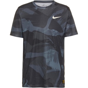 NIKE, Nike Dri-Fit Legend Camouflage All Over Print T-Shirt Herren - Schwarz, 