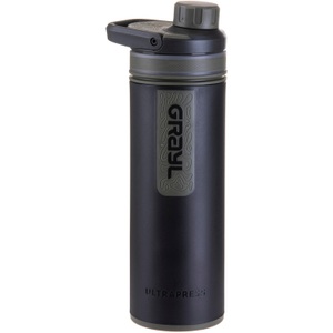 Grayl, Grayl Ultrapress Purifier Wasserfilter (Schwarz), Grayl Ultrapress Purifier Wasserfilter Flasche