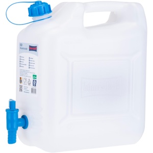 Hünersdorff, Wasserkanister 12 l Hünersdorff 817500 ECO, Wasser-Kanister ECO, mit Hahn, 10 l, natur