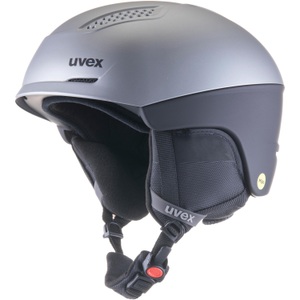 Uvex, Uvex ultra MIPS Skihelm, Uvex Ultra MIPS Skihelm - rhino - black matt (Grösse: 59-61)