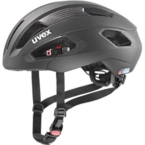Uvex, Uvex RISE CC Fahrradhelm, Uvex Rise CC Velohelm - All Black Mat (Grösse: 56-59)
