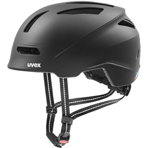 Uvex, Uvex urban planet Fahrradhelm, Uvex Velohelm urban planet 54-58 cm, black mat