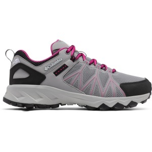 Columbia, Columbia Peakfreak II Outdry - Schuhe - Damen Monument / Wild Fuchsia 38, Columbia PEAKFREAK II OUTDRY Wanderschuhe Damen