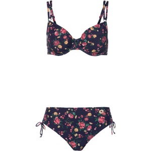 Lascana, Lascana Bikini Set Damen, LASCANA Bügel-Bikini, mit romantischem Blumendesign