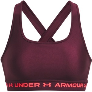 UNDER ARMOUR, Under Armour Crossback Mid Sport-BH Damen - Dunkelrot, Rot, Under Armour Crossback Mid Sport-BH Damen - Dunkelrot, Rot