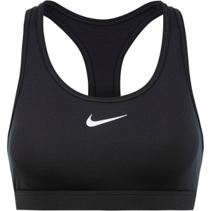 NIKE, Nike Swoosh Medium Sport-BH Damen - Schwarz, NIKE Damen Sport-BH Swoosh Medium Support schwarz | XL