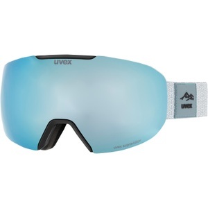 Uvex, Uvex epic ATTRACT Skibrille - black matt dl/mirror sapphire, Uvex epic ATTRACT Skibrille - black matt dl/mirror sapphire