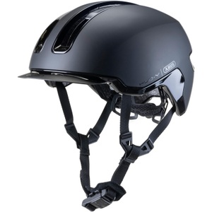 ABUS, ABUS Hud-Y Helm schwarz 2022 L | 59-61cm Trekking- & Cityhelme, Abus HUD-Y Velohelm schwarz