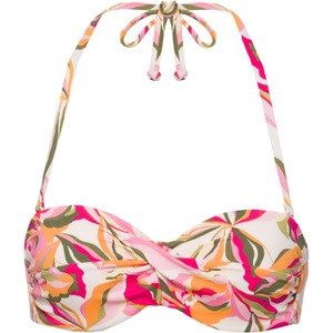 S.Oliver, s.Oliver Bügel-Bandeau-Bikini-Top »Bauhinia«, im floralen Design, S.OLIVER Bikini Oberteil Damen