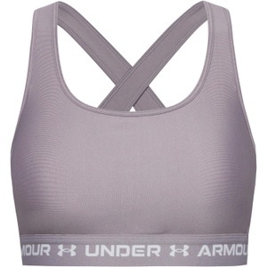 UNDER ARMOUR, Under Armour Crossback Mid Sport-BH Damen - Grau, Under Armour Crossback Mid Sport-BH Damen - Grau