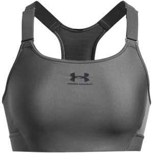 UNDER ARMOUR, Under Armour HeatGear High Sport-BH Damen - Grau, Under Armour HeatGear High Sport-BH Damen - Grau