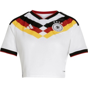 adidas, adidas - Fussball Trikot, Germany 26 Home Replica Cropped Women, M, Weiss