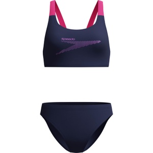 SPEEDO, SPEEDO SOLID BOOM LEADERBACK Bikini Set Damen