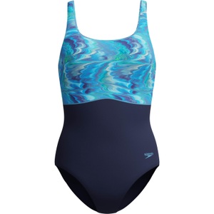 SPEEDO, SPEEDO PRINT CONTOUR ECLIPSE Badeanzug Damen