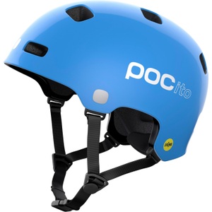 Poc, POC POCito Crane MIPS Helm Kinder fluorescent blue 2021 51-54cm Kinderhelme, 