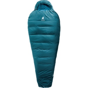 Deuter, Deuter Damen Orbit 0° SL Schlafsack (Blau), deuter Mumienschlafsack »Orbit 0° SL Zip Left, 198 cm«