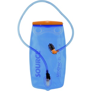 Source, SOURCE Widepac 2 Liter Trinkblase blau transparent, Source Widepac 2.0 Rucksack-Zubehör / Trinksystem
