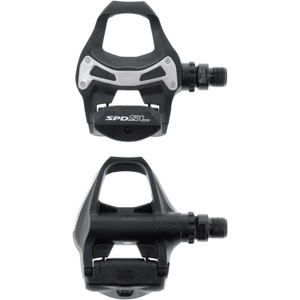 Shimano, Shimano PD-R550 / / SPD-SL road pedal, Shimano Klickpedale 105 PD-R550 inkl. Cleat