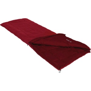 Vaude, VAUDE Navajo 500 Syn Sleeping Bag dark indian red Left 2019 Kunstfaserschlafsäcke, VAUDE Expeditionsschlafsack »Navajo 500«