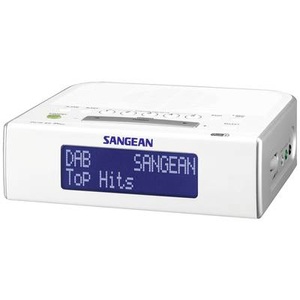 SANGEAN, Sangean Dcr-89W - Radiowecker (Dab+, FM, Weiss), 
