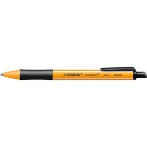 Stabilo, Stabilo Kugelschreiber 604229 0.5 mm Schreibfarbe: Schwarz 1 St., Stabilo pointball, 0.5mm, schwarz, Kugelschreiber, 6030/46