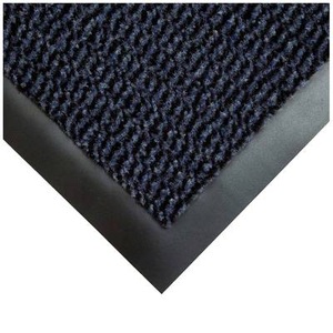 undefined, Schmutzfangmatte für innen, Flor aus Polypropylen Breite 900 mm, pro lfd. m schwarz / blau, COBA Europe VP010207C VP010207C Schmutzfangmatte Vyna-Plush Schwarz/Blau (Meterware)
