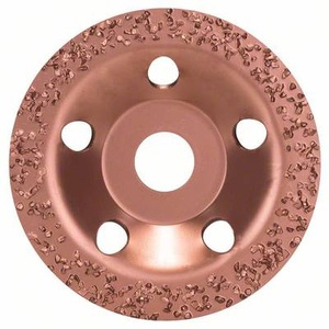 Bosch Accessories, Bosch Accessories 2608600175 Hartmetalltopfscheibe grob, flach Ø 115 mm 1 St., Bosch Carbide 115 mm Schleifkopf