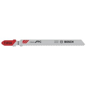 Bosch Accessories, Stichsägeblatt T 101 A, Special for Acrylic, 3er-Pack Bosch Accessories 2608631670 3 St., Stichsägeblatt T 101 A Clean for PC, 100mm