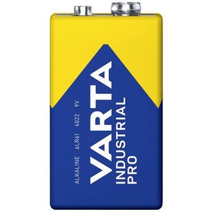 Varta, Industrial Alkaline 9V Block Batterie - 1 Stück