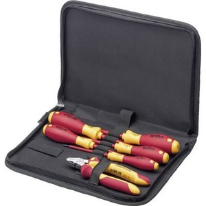 Wiha VDE 9300-018 33969 Elektriker Werkzeugset in Tasche 6teilig