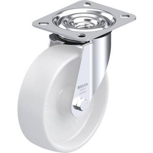 Blickle, Blickle 311803 Stahlblech-Lenkrolle mit Gleitlager, Ø 125 mm Ausführung (allgemein) Lenkrolle mit Anschraubplatte, Blickle 311803 LE-PO 125G Lenkrolle Rad-Durchmesser: 125 mm Tragfähigkeit (max.): 150 kg 1 St.
