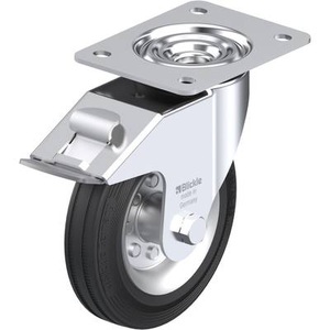 Blickle, Blickle 374843 Stahlblech-Lenkrolle, Ø 160 mm mit Feststeller Ausführung (allgemein) Lenkrolle mit Feststeller, Blickle 374843 LE-VE 160R-FI Lenkrolle mit Feststeller Rad-Durchmesser: 160 mm Tragfähigkeit (max.): 135 kg 1 St.