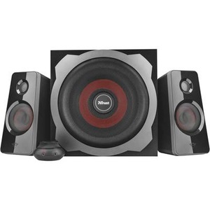 Trust, Trust GTX38 Ultimate Bass 2.1 PC-Lautsprecher Kabelgebunden 60 W Schwarz, Trust GXT 38 - Lautsprechersystem - für PC - 2.1-Kanal - 60 Watt (Gesamt)