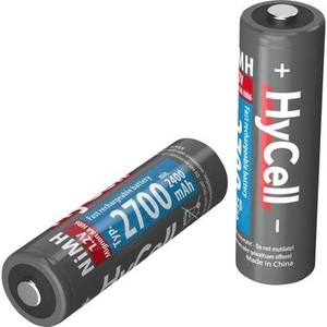 HyCell, Power Solution Mignon (AA) NiMH Akku Typ 2700 (mind. 2400 mAh) - 4 S, Hycell NiMH-Akku Mignon AA, Typ 2700, 4er-Blister