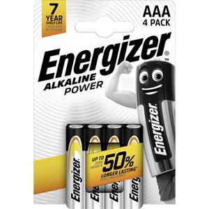 Energizer, Micro (AAA)-Batterie Alkali-Mangan Energizer Power LR03 1.5 V 4 St., 
