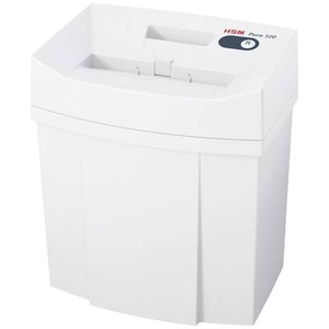 undefined, HSM Pure 120 paper shredder 3.9 mm 55 dB Anthracite,White, HSM Pure 120 Aktenvernichter 12 Blatt Streifenschnitt 3.9 mm P-2 20 l Vernichtet auch Heftklammern, Kreditkarte,